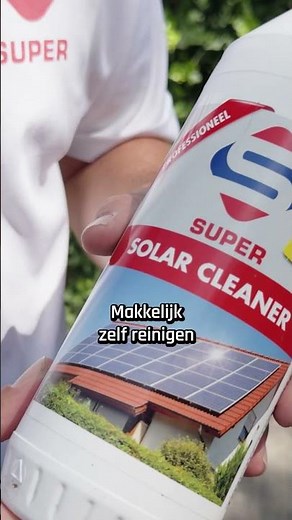 ZONNEPANELEN Reinigen vanaf de Grond met Steelreiniger! ☀️ | SuperCleaners