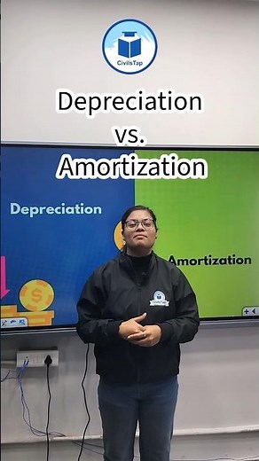 Depreciation vs Amortization: A Must-Know Accounting Concept 🔍 #Depreciation #amortization