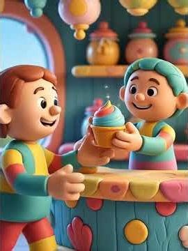 Play Gough cartoon #ai #cartoon #playdough