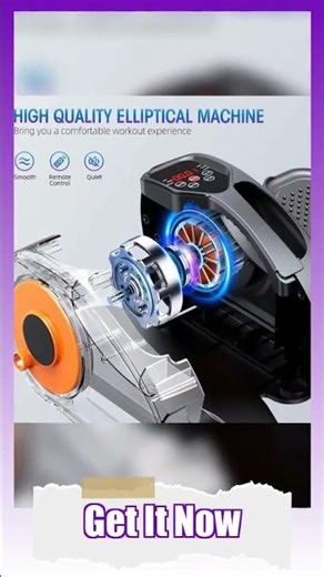 Desk Elliptical Machine for Seniors Quiet Portable Seated Pedal Exerciser