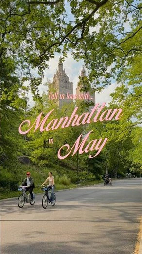 It’s already MAY in Manhattan!? 😍