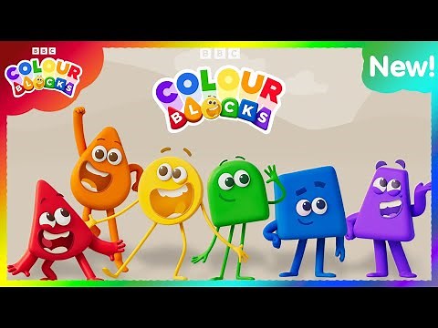 Meet the Colourblocks! 🔴🟠🟡🟢🔵🟣| New CBeebies Show | @Colourblocks