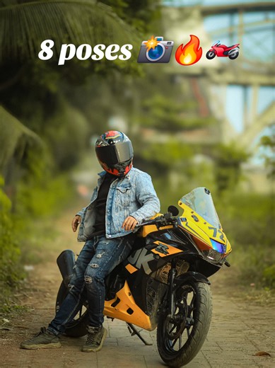 8 Stylish Poses for Bike Photography