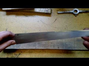 Hoffman Reproductions: Building a Scottish Dirk, Part 1