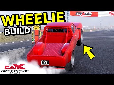 How to build a Wheelie Drag Car - CarX Drift Racing