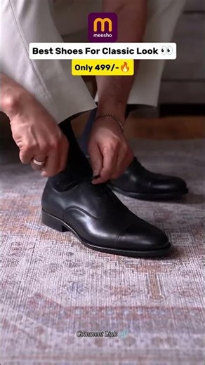 These Black Formal Shoes Instantly Upgrade Your Look 👞🔥 #shoes