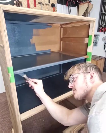 2.3M views · 8.1K reactions | Restoring an old cabinet music version. #woodworking #restoration #restore | Karlpopewoodcraft | Facebook