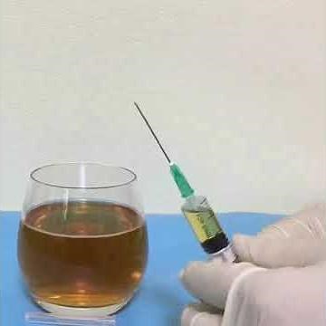 Operation of Auto disable syringe