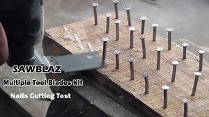 Watch Sawblaz Oscillating Saw Blades Kit on Amazon Live