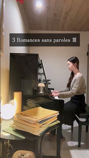 【Fauré】3 Romances sans paroles Op.17 | フォーレ ３つの無言歌 第3番