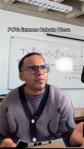 POV Examen de Cálculo UTESA: Momento del examen