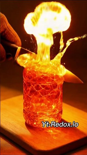 ASMR Lava Bottle Flow 😴 Relaxing Visuals ​Satisfying Lava Lamp ASMR