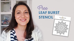 1.2K views · 159 reactions | ⭐️⭐️⭐️⭐️⭐️ “Altenew was one of the major reasons why I started stamping.” -- Leica M  Add this incredible Leaf Burst Stencil to your crafting stash for FREE! Just pay shipping! ❤️ Altenew's mission is to inspire creativity with all of its crafty products and tirelessly work to provide endless inspirations. ️ https://offers.altenew.com/leafburst | Altenew | Facebook