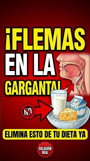Stop eating this if you have constant phlegm #health #nutrition #throat