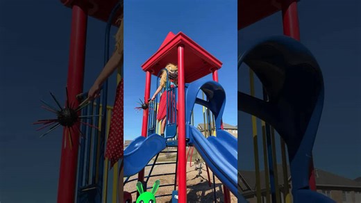 Playground Fun with Cartoon Characters