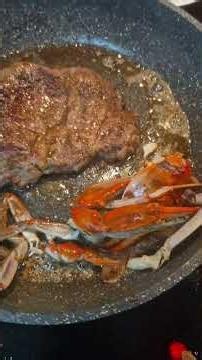 Salmon Fried Rice with Steak, Crab, and Shrimp