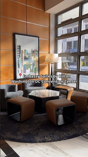 🇺🇸 Everything you need in the heart of DC | Embassy Suites by Hilton Washington DC Convention Center