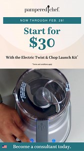 One small step today can change everything tomorrow. Start your consultant journey with Pampered Chef now for only $30. | Pampered Chef