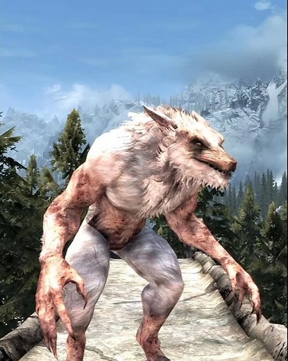 New Werewolf Mod for Playstation #elderscrolls #bethesda #gameplay #werewolf #skyrim