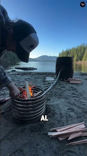 The trick that heats water… without electricity 😳🔥