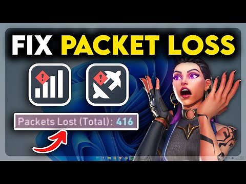 How to FIX Packet Loss Valorant (2025) | Step By Step