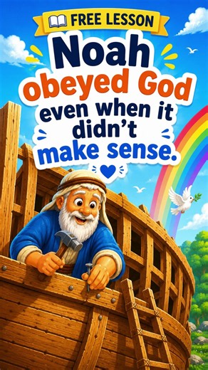 Noah's Ark Bible Lesson for Kids | FREE Sunday School Activity