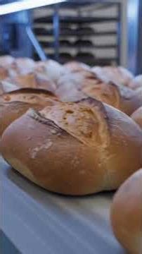 Inside a Mondern Bread Factory - From Wheat Grain to Packaged Loaf Bread #factory #bread #shorts