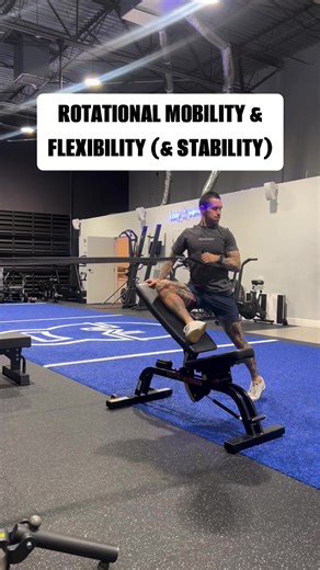 Add Stick Mobility to any of your routines to boost mobility, flexibility, and stability “💥 Featured are a series of movements with an emphasis on rotational mobility with components of flexibility and stability through the transverse plane of motion. 🔑 The ability to control rotation is an essential skill, as many sports require athletes to do so very dynamically performing a very skilled movement on unstable surfaces in a reactive manner. On the contrast, limited rotation can effect any of u