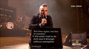 7.9K views · 380 reactions | Robbie Williams - My Way - Live In México City At Corona Capital - 17/11/2018 | Robbie Williams • The Unforgettable Concert | Facebook