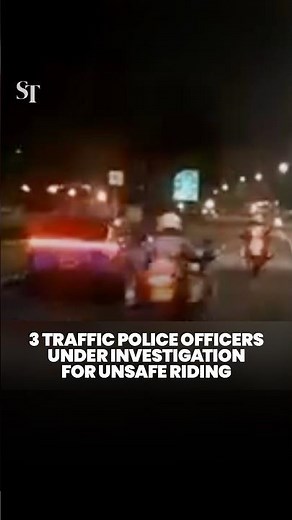 3 traffic police officers under investigation for unsafe riding