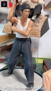 128K views · 8.7K reactions | Over 10+ years sculpting and improving my way of creating statues. After making one more statue (Frankie from Bloodsport), I’m finally ready to make replicas for supporters of my art. #artist #sculpture #statue #brucelee #ooak #handmade #wipart | Preserved Dragons | Facebook