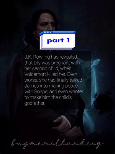 Exploring Snape's Backstory: Part 1