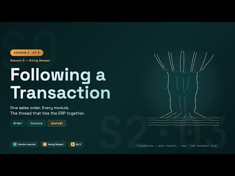 Following a Transaction — One Sales Order, Every Module | ERP for Beginners S2 Ep3