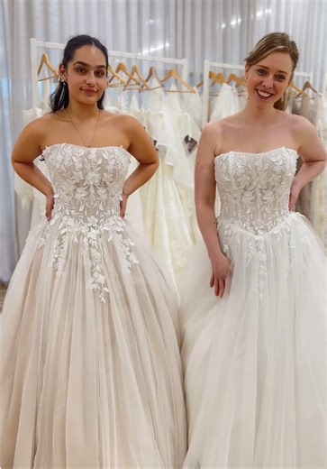 Your dream dress isn’t going to find itself. 🤭 Find a Stella York retailer near you to try on brand-new styles (AKA the ones you’ll regret missing). 👗 Bridal Boutique: @Honey Fawn Boutique #BasqueWaist #BridalTikTok #WeddingStyle