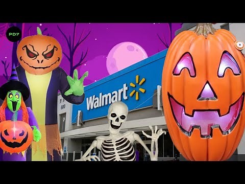 Walmart Halloween 2024 🎃 Animatronics, Inflatables & Decor - Full Walkthrough