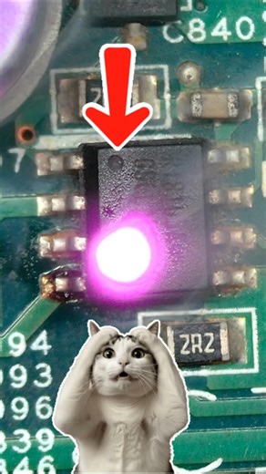 IC burning short circuit