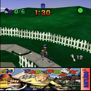 2.1K views · 22 reactions | There's a new Paperboy on your block! The arcade classic returns in 3D for an added dimension of fun. Deliver the Daily Sun while dodging grumpy neighbors, mad gorillas, vampires, and tornadoes. Find hidden routes and get air doing freestyle bike tricks. Only Paperboy can save the town from disaster! Featuring over 45 routes and 100 interactive obstacles, fully user-defined stunt system, and play as a Paperboy or girl! | Retro-Entertainment TV | Facebook