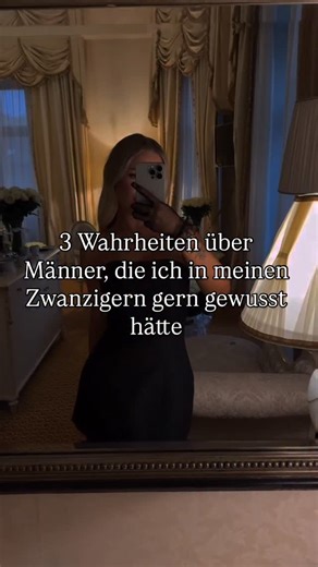 souverane weiblichkeit on Instagram: "Wenn ich in der Zeit zurückreisen und meinem jüngeren Ich etwas sagen könnte, würde ich sie nicht vor roten Flaggen warnen. Ich würde ihr diese drei stillen Wahrheiten sagen – weil sie ihr Jahre an Schmerz, Selbstzweifeln und vergeblichem Hoffen erspart hätten: 1. Ein Mann bleibt nicht, weil du „nett“ bist. Er bleibt, weil er dich respektiert. Zu verfügbar, zu verständnisvoll, zu nett zu sein lässt ihn dich nicht mehr lieben – oft sogar weniger. Respekt ents