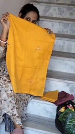 Re-use waste clothes #diy #doormat #viral #tranding