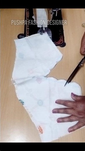 Cut Work Sleeve Designs Cutting ✂️ & Stitching 🪡✅|#sleevesdesign #short #sewing#shorts