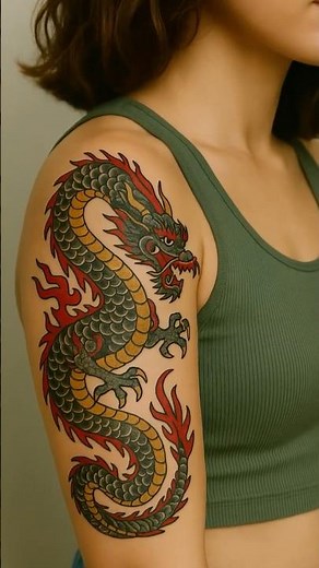 One Dragon Tattoo, 12 Different Looks