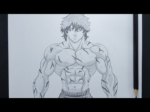 How To Draw Baki Hanma Step By Step || Easy Anime Drawing