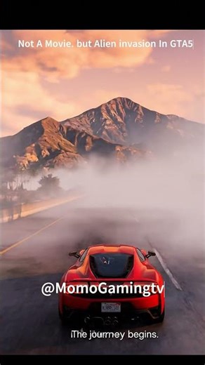 GTA 5 but it’s an Alien Invasion Movie 🤯 #GTAV