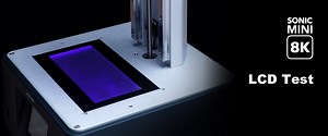 Performing an LCD Test on the Sonic Mini 8K
