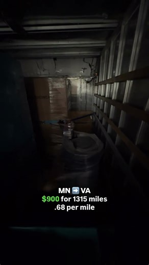 4 partial loads paying $4100 on a non cdl box truck going 1,600 miles 🚛 $2.56 per mile.