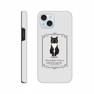 Tuxedo Cat iPhone Case | Minimal Bookish Cat Phone Cover | Literary Cats Collection - Etsy Canada