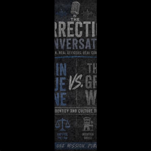 Episode 8: Releases Saturday Thin Blue Line vs. Gray Wall. What makes corrections different from traditional law enforcement? In this episode, we talk about the unique culture and identity of correctional officers the camaraderie, the mindset, the unwritten rules, the challenges, and the parts of our culture that make us stronger… and the parts we may need to change. Corrections has its own story. It’s time we had the conversation. #corrections #jailtok #lawenforcementcommunity #thinblueline #pr