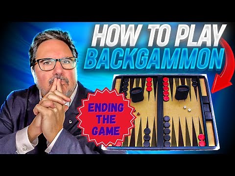 ENDING THE GAME - How To Play Backgammon - EASY - Part 3 - Bearing Off