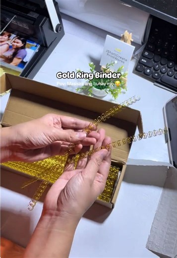 Wag nyong tangkaing ibagsak tong ring binder na to, kung ayaw nyong maloka 😂 #ringbinder #crafts #printing #facts