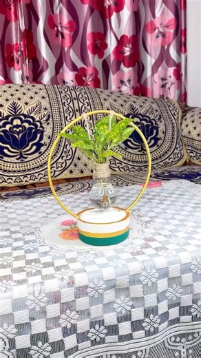 💡 Turning an Old Bulb into a Beautiful Plant Holder 🌱#osmcraft